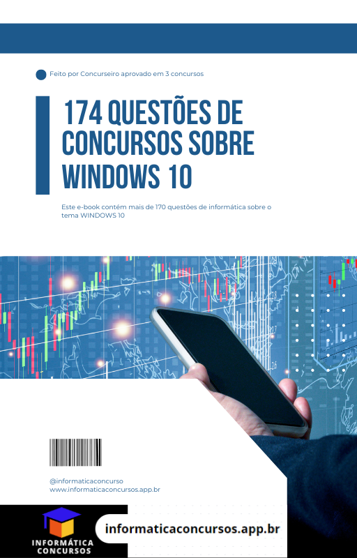 174 Questões Windows 10 para Concursos